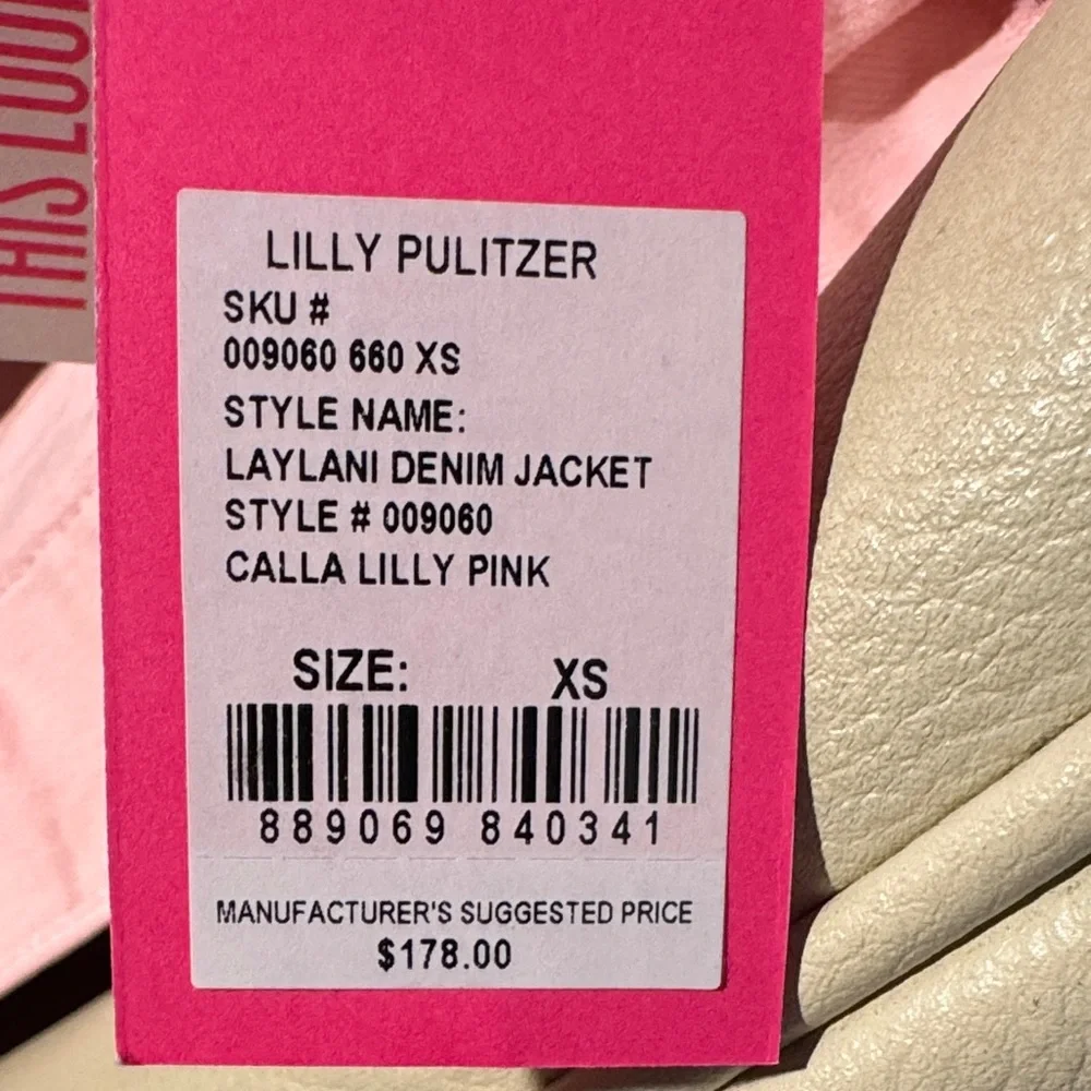 Lilly Pulitzer Laylani Denim Jacket - Picture 2 of 2